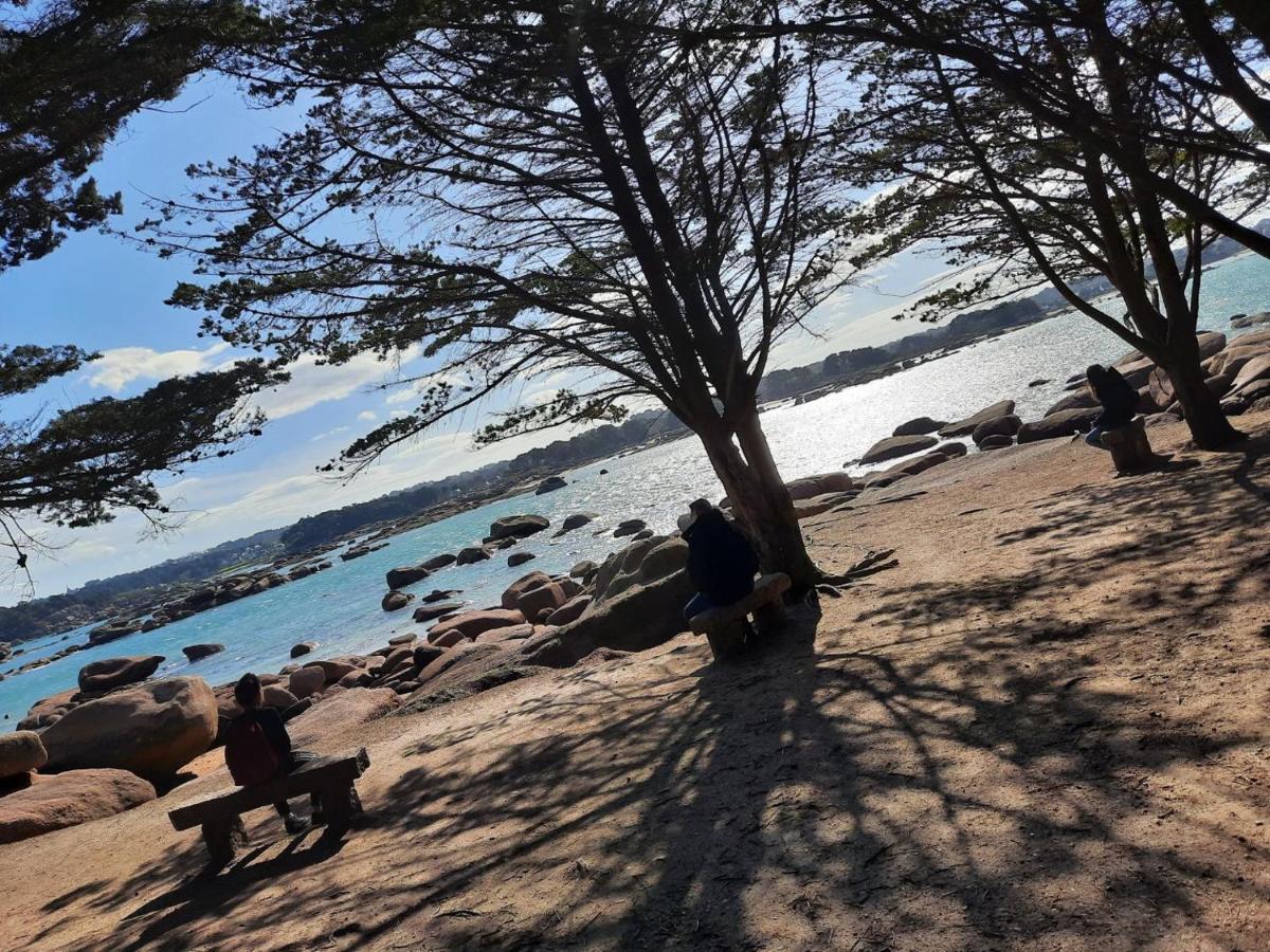 Appartement Plage De Trestraou 45M2 Perros-Guirec Kültér fotó