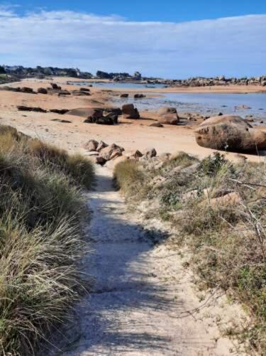 Appartement Plage De Trestraou 45M2 Perros-Guirec Kültér fotó
